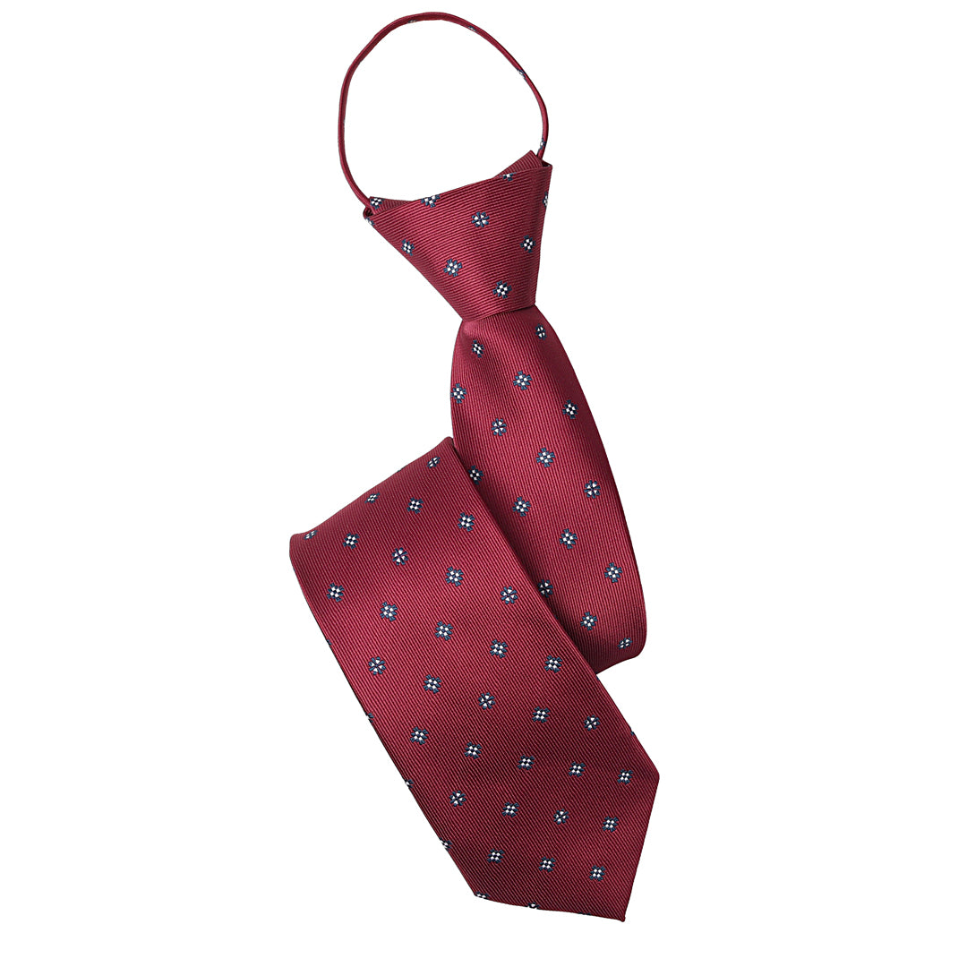 ワンタッチ ネクタイ メンズ ネイビー ビジネス 結婚式 スーツ 7cm 7.5cm 【 全16柄 】30751