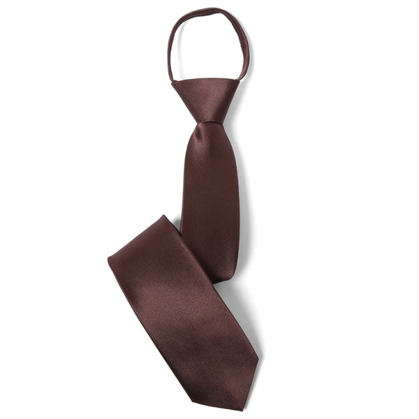 ワンタッチネクタイ 7cm 無地 カラー 全20色 30304